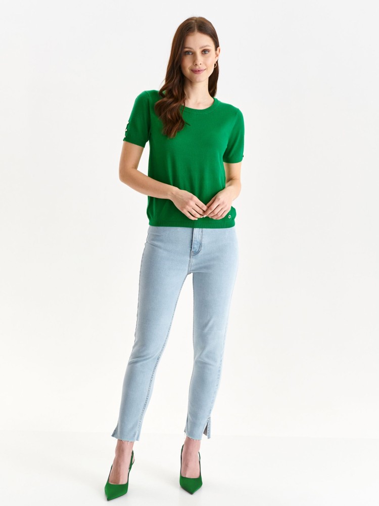 Sweter damski krótki rękaw