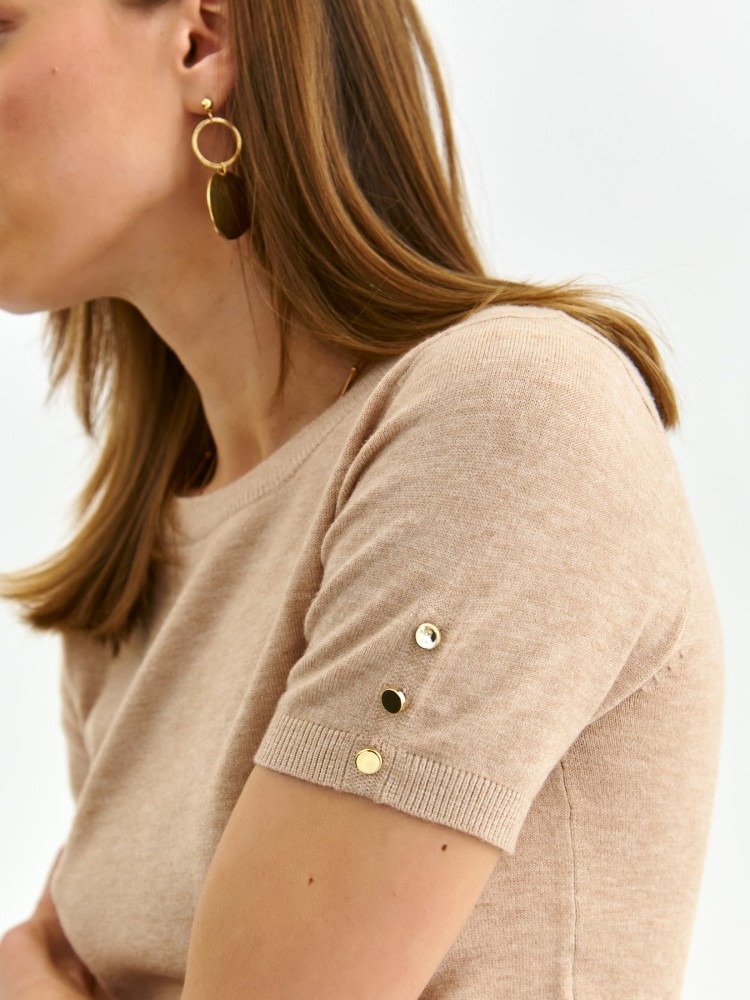 Sweter damski krótki rękaw