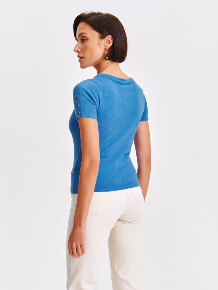 Sweterek z krótkim rękawem