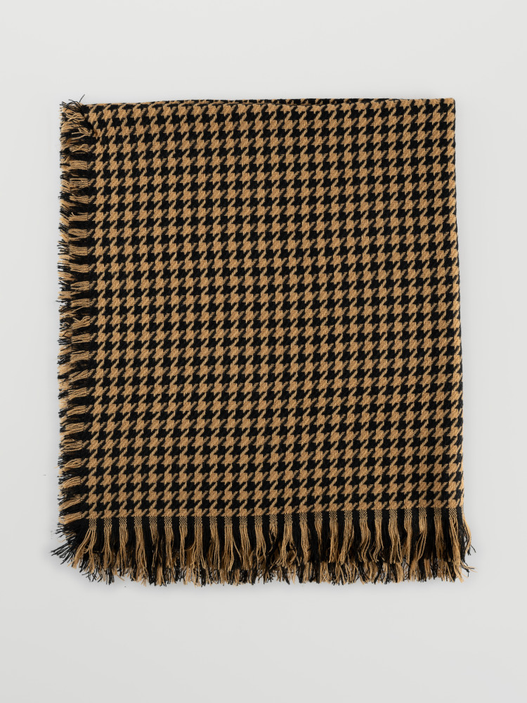 Szalik w kratkę Szalik w kratkę