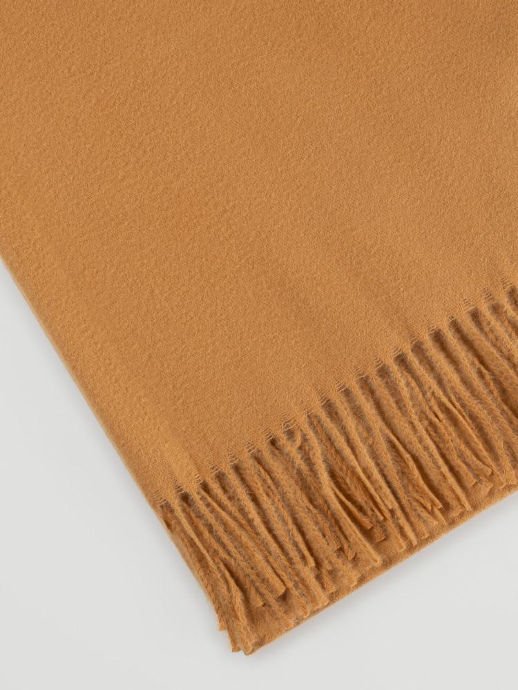 Szalik damski musztardowy