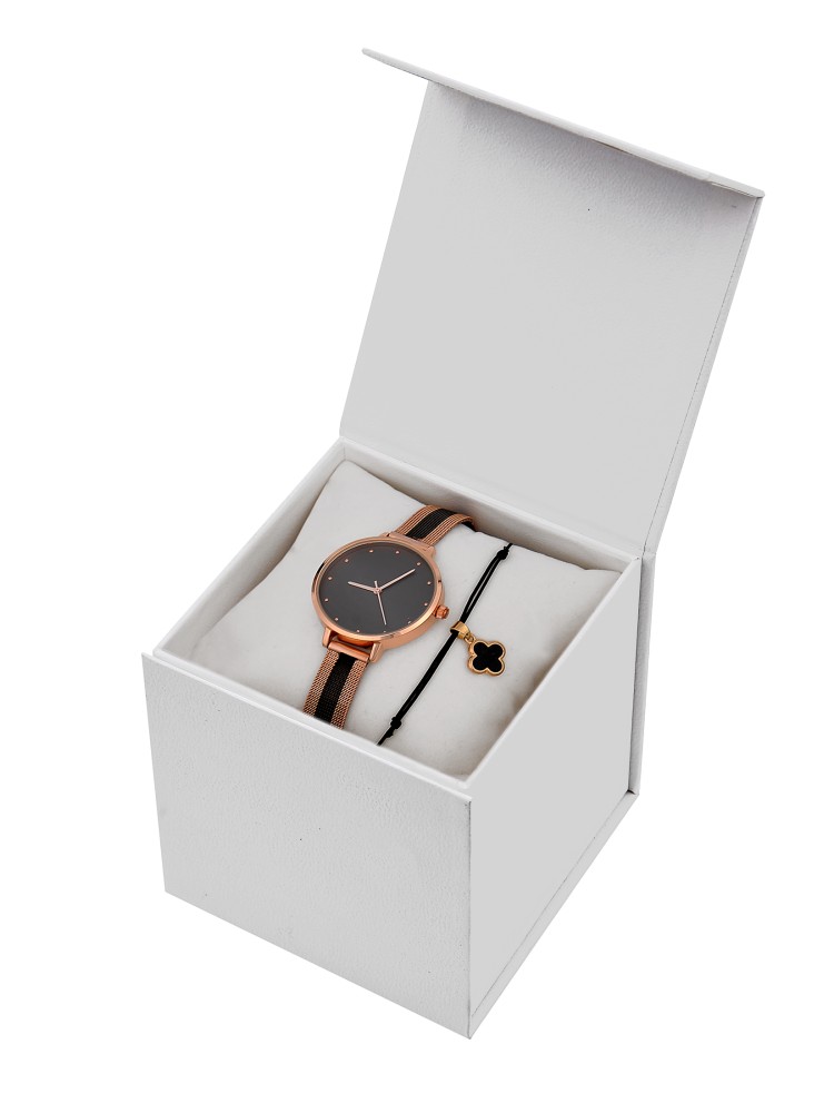 Zestaw zegarek damski i bransoletka