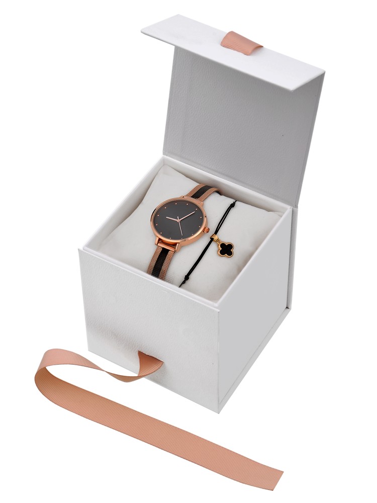 Zestaw zegarek damski i bransoletka