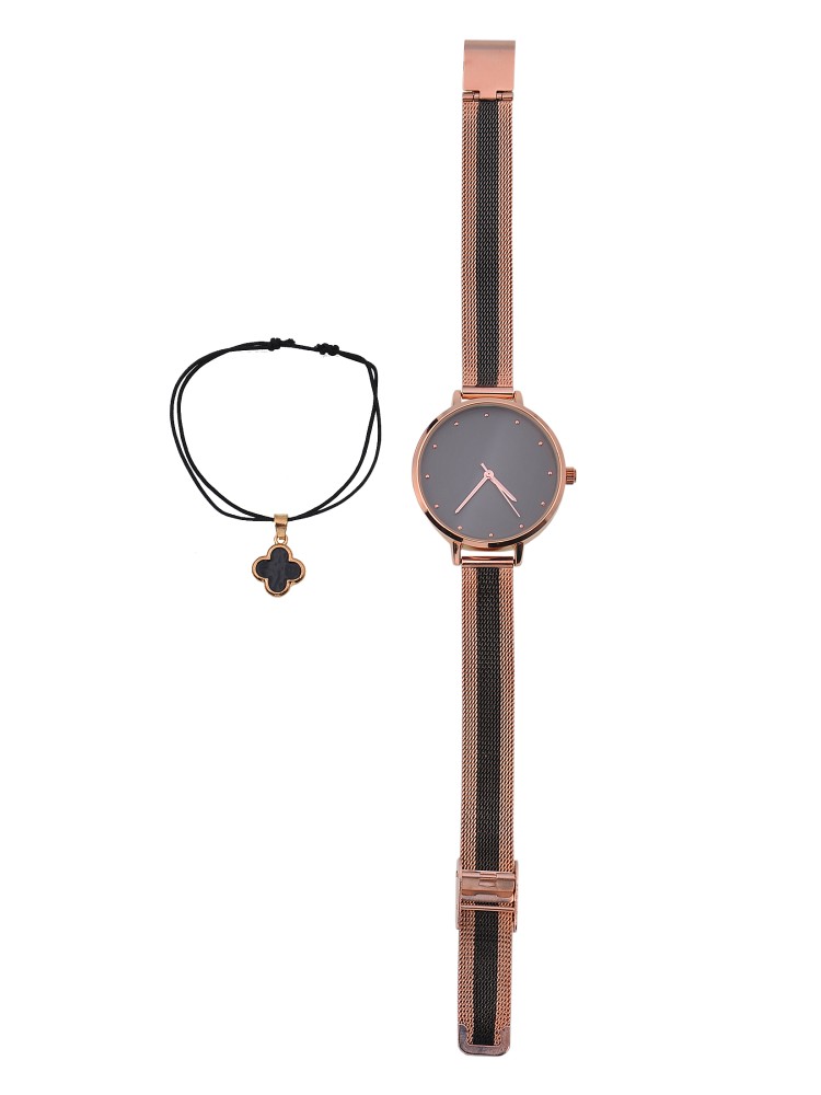 Zestaw zegarek damski i bransoletka