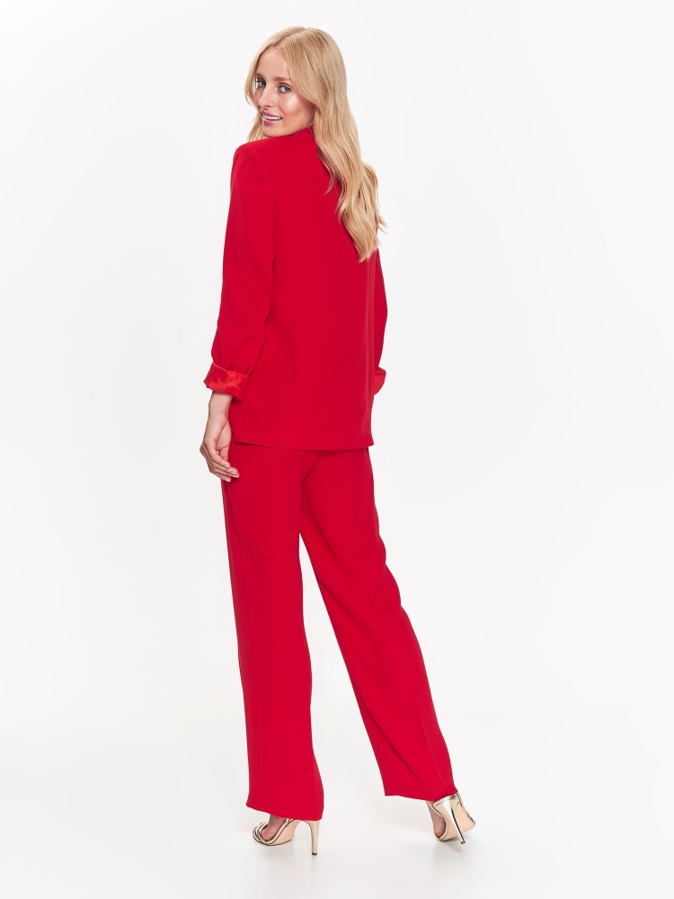 Elegancki żakiet w modnym kolorze, dwurzędowy