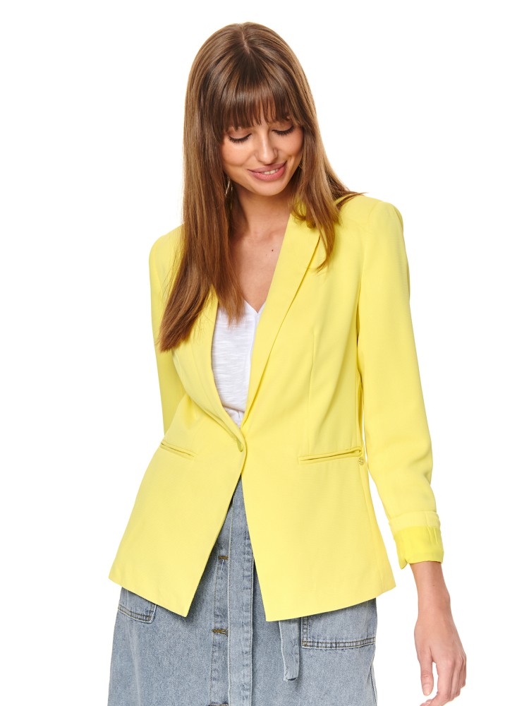 Taliowany żakiet damski