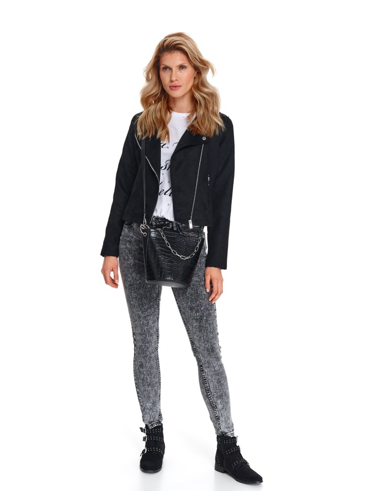 Żakiet damski na suwak