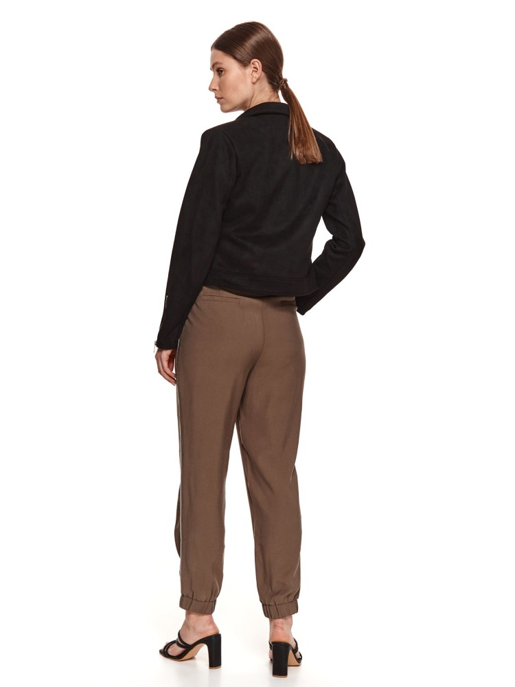 Ramoneska z imitacji zamszu