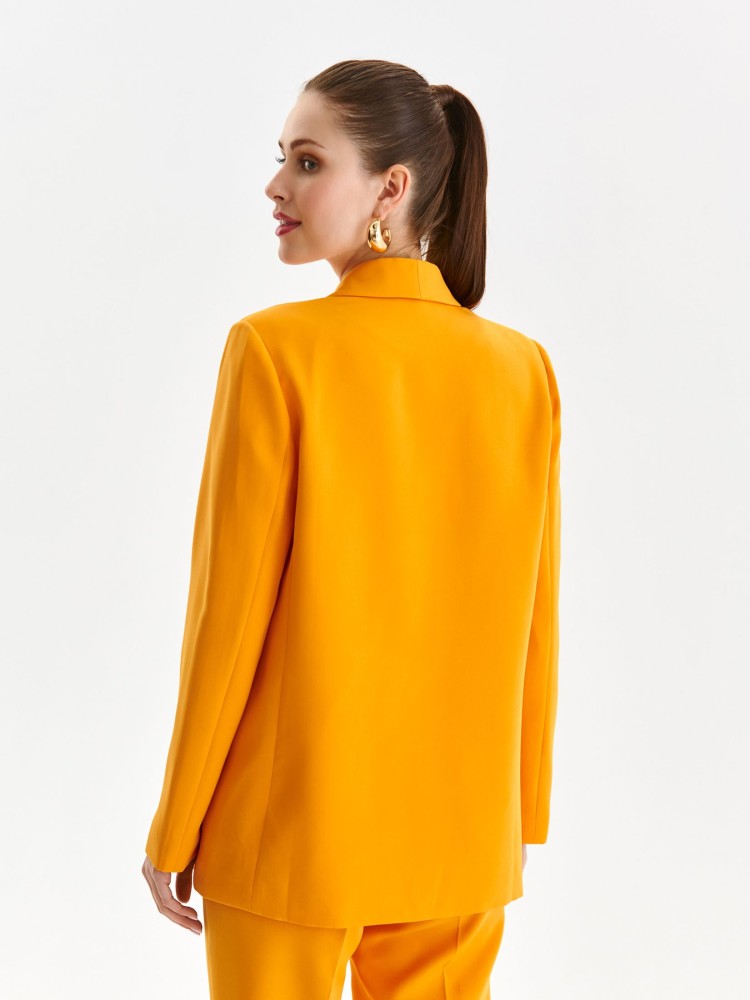 Dwurzędowy żakiet damski o luźnym kroju