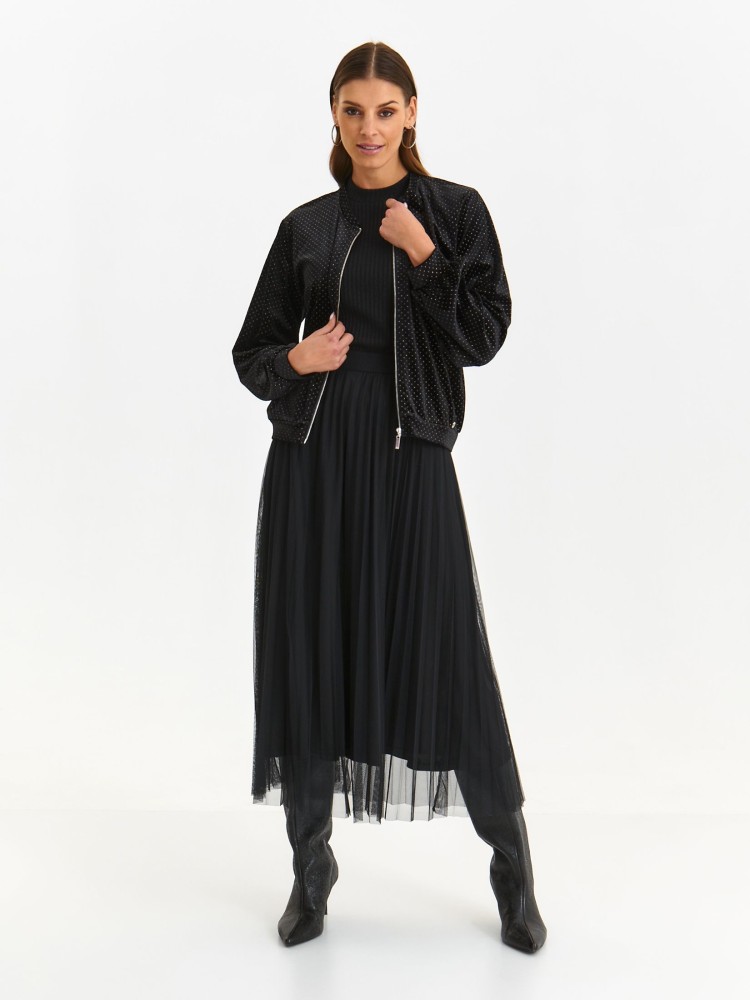 Bomberka damska z błyszczącym wzorem Bomberka damska z błyszczącym wzorem