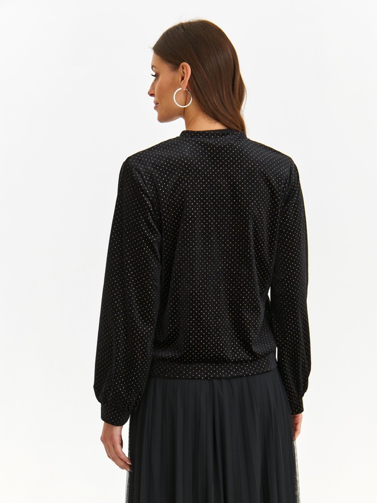 Bomberka damska z błyszczącym wzorem Bomberka damska z błyszczącym wzorem