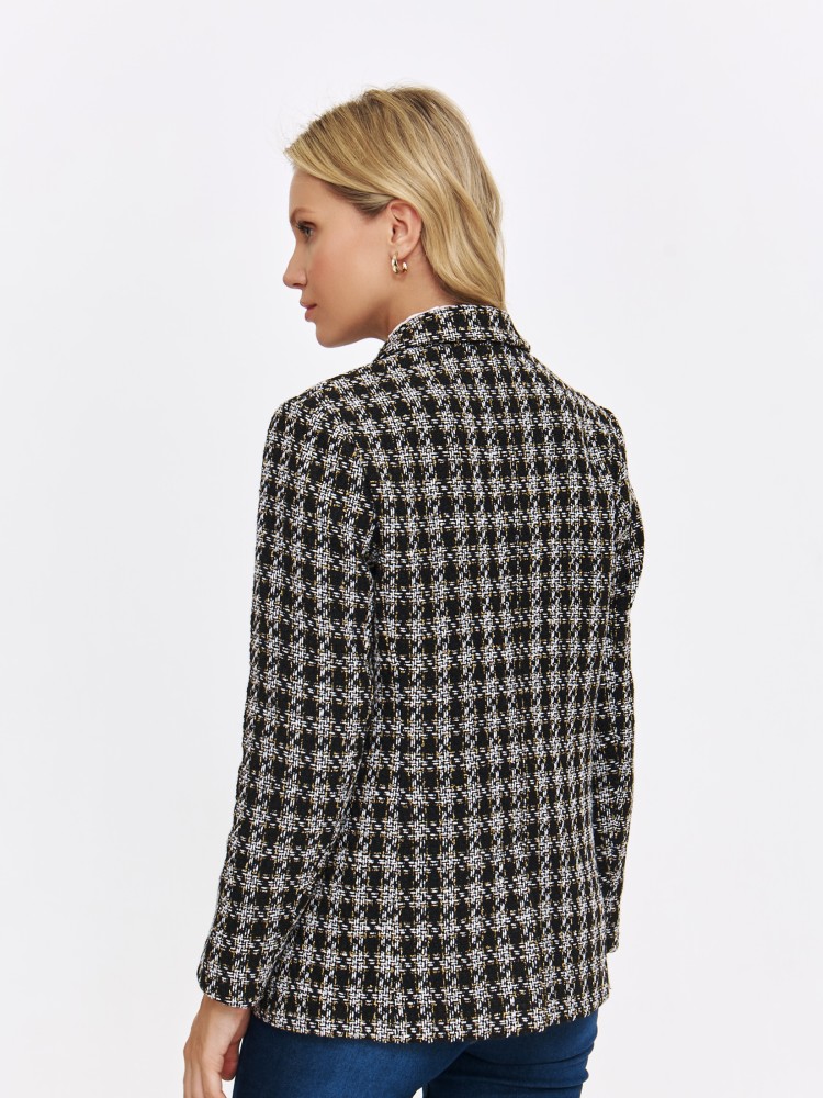 Żakiet damski w pepitkę Żakiet damski w pepitkę