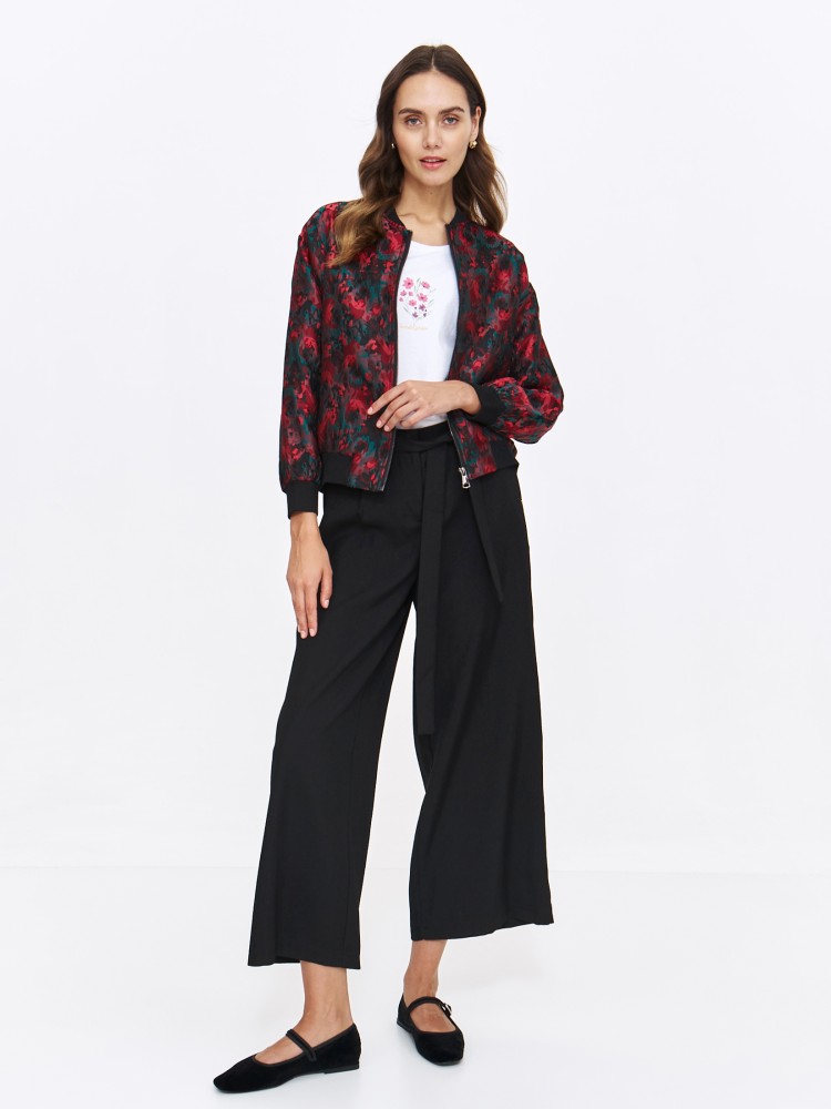 Bomberka damska w kolorowy wzór