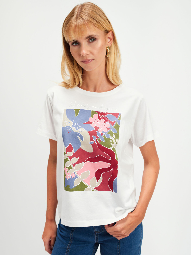 T-shirt z grafiką  