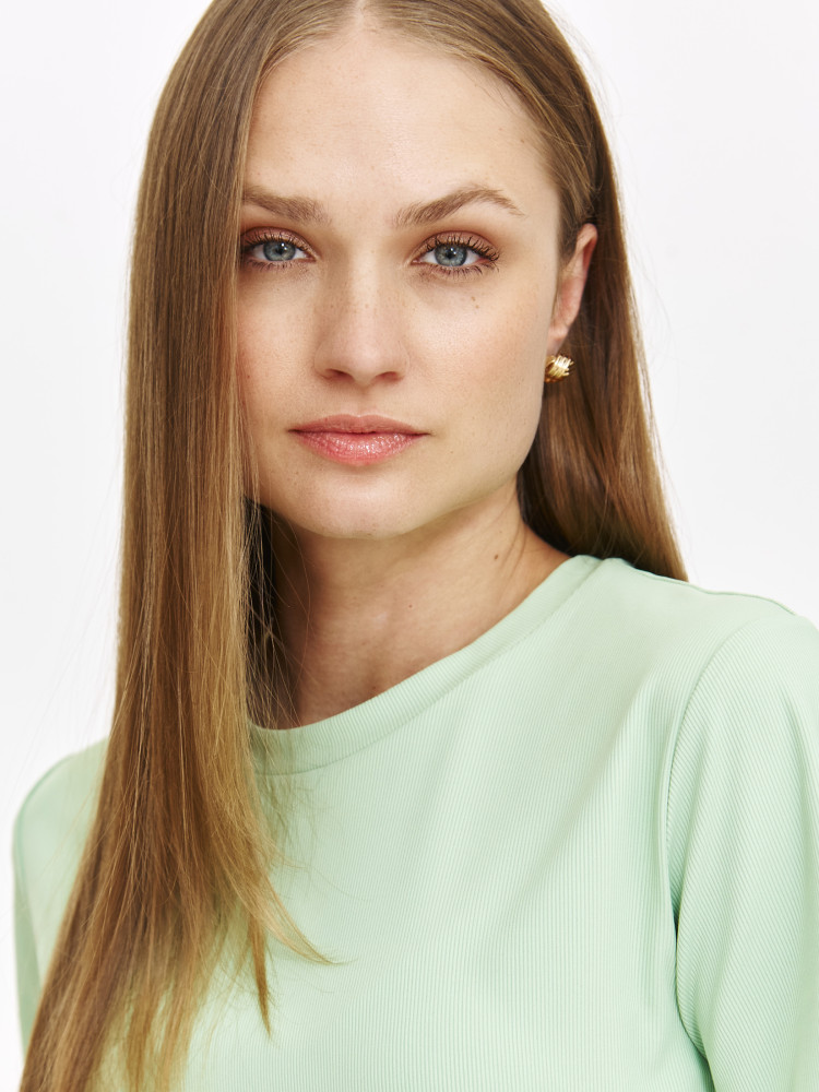 Jasnozielony top Jasnozielony top