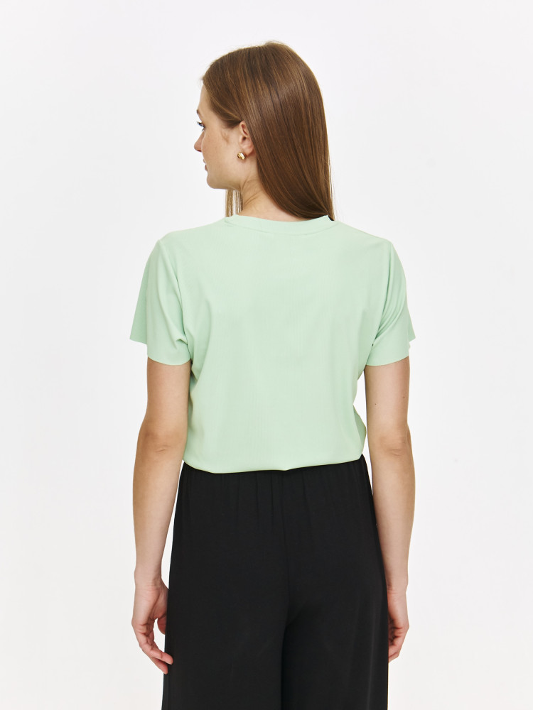 Jasnozielony top Jasnozielony top