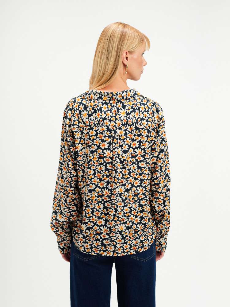 Koszula w żółte kwiaty 