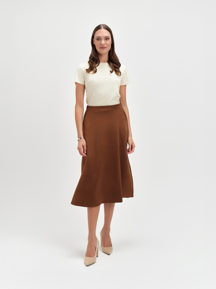 Elegancka rozkloszowana spódnica  Elegancka rozkloszowana spódnica