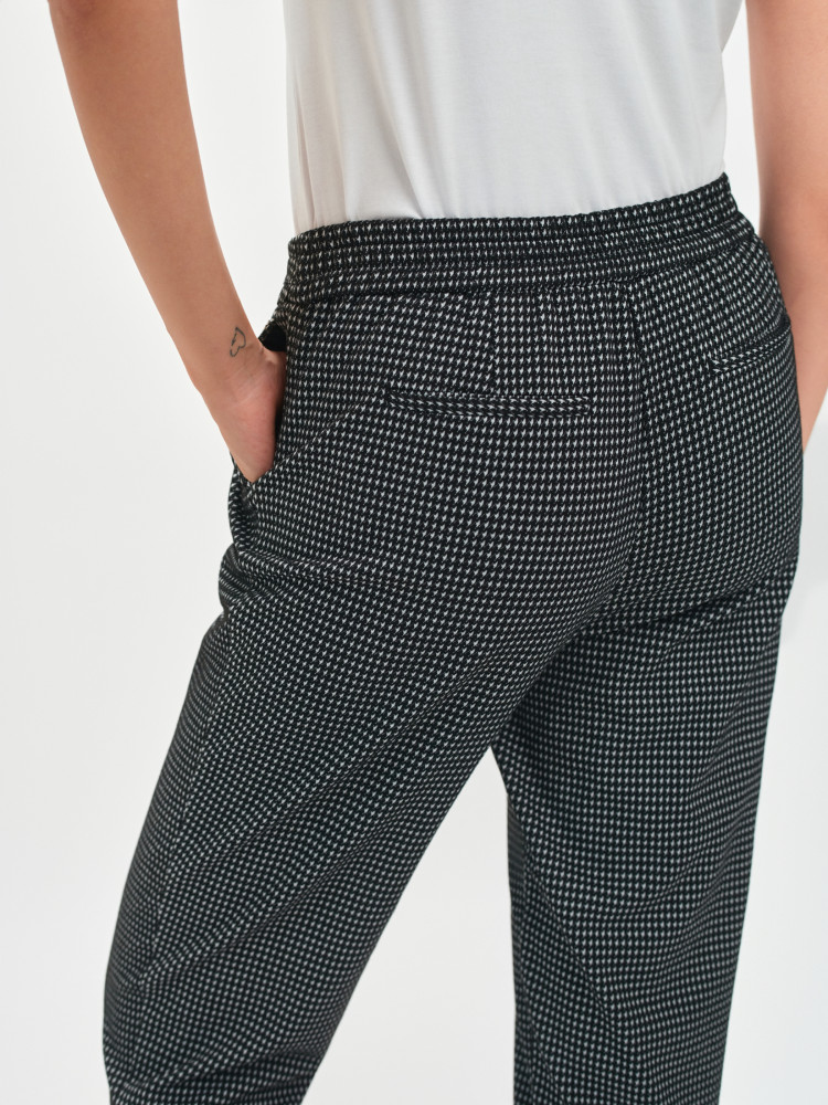 Spodnie z wzorem jogger 