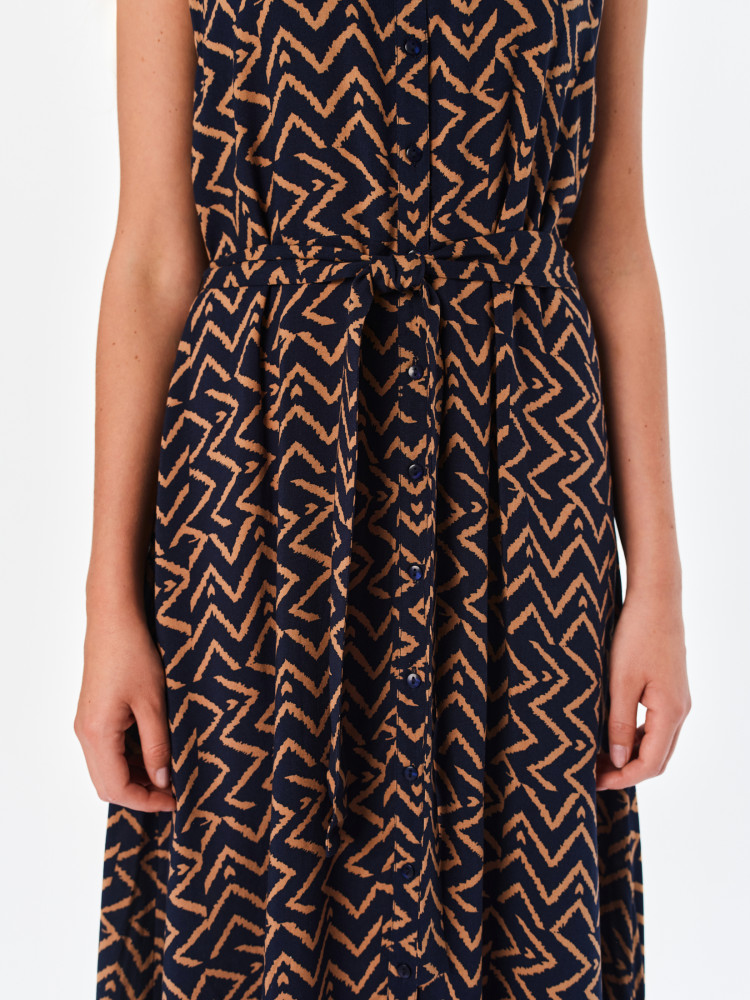 Wiskozowa szmizjerka z wzorem 