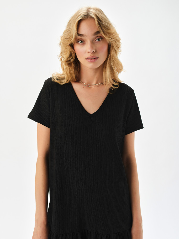 Czarna mini sukienka 