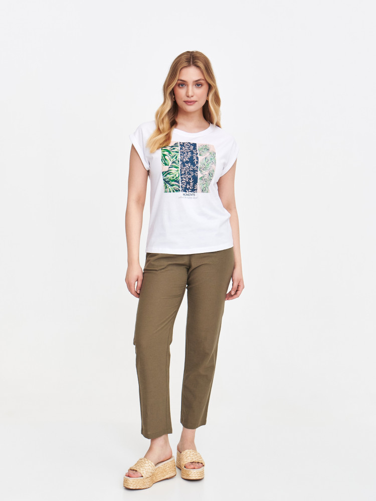 T-shirt z ciekawym nadrukiem 