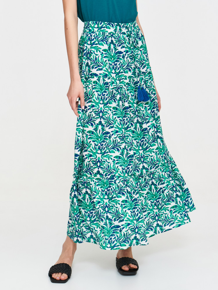 Spódnica w kwieciste wzory 