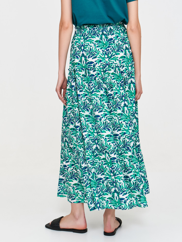 Spódnica w kwieciste wzory 