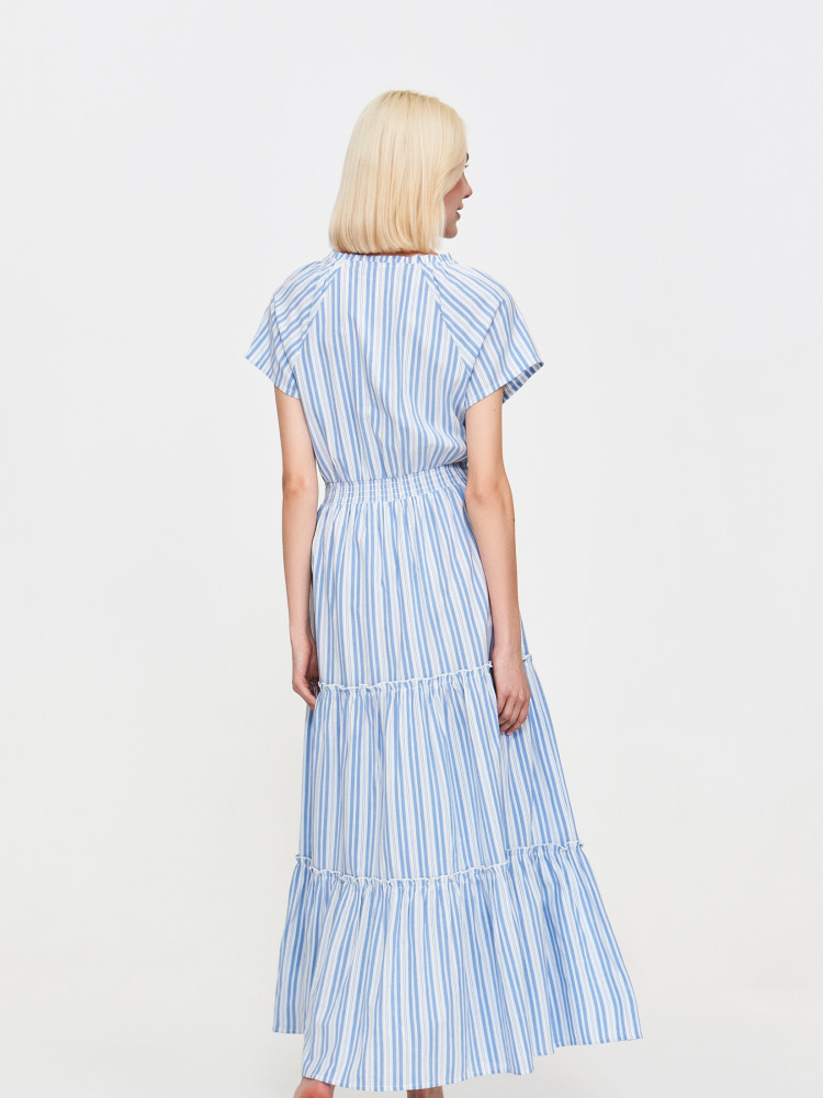 Sukienka maxi w paski 