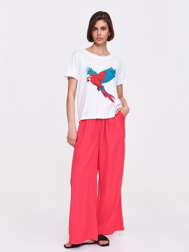 T-shirt regular z nadrukiem 