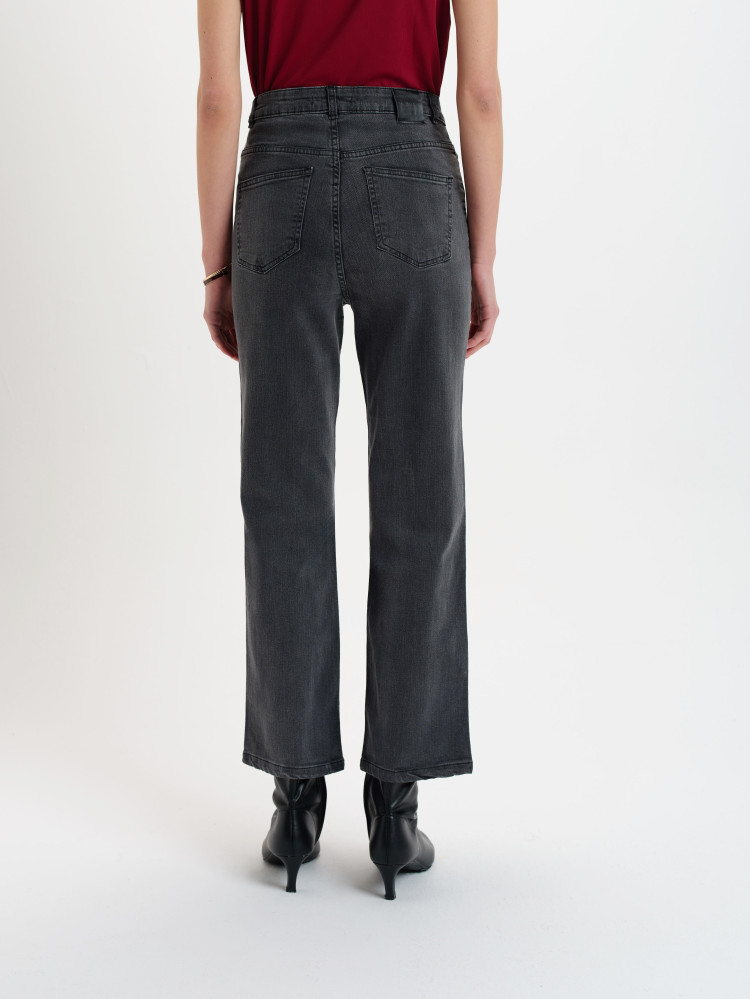 Denimowe spodnie regular 