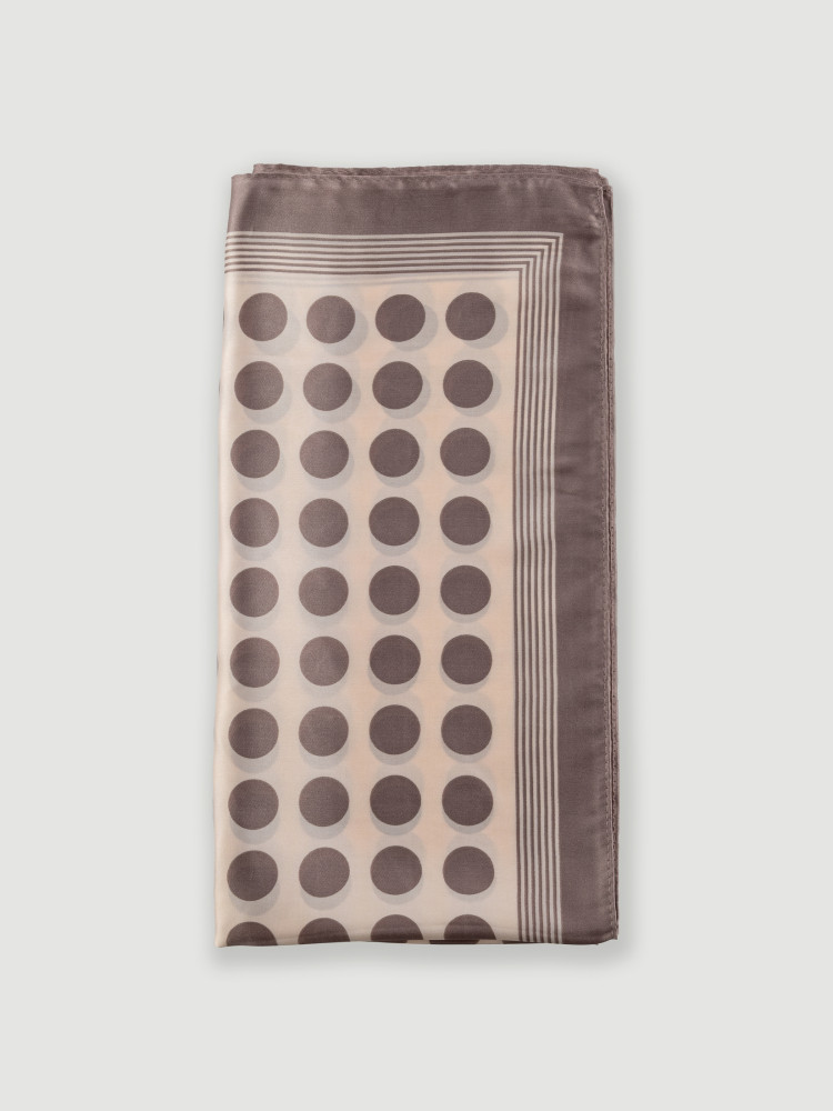 Beżowa subtelna apaszka