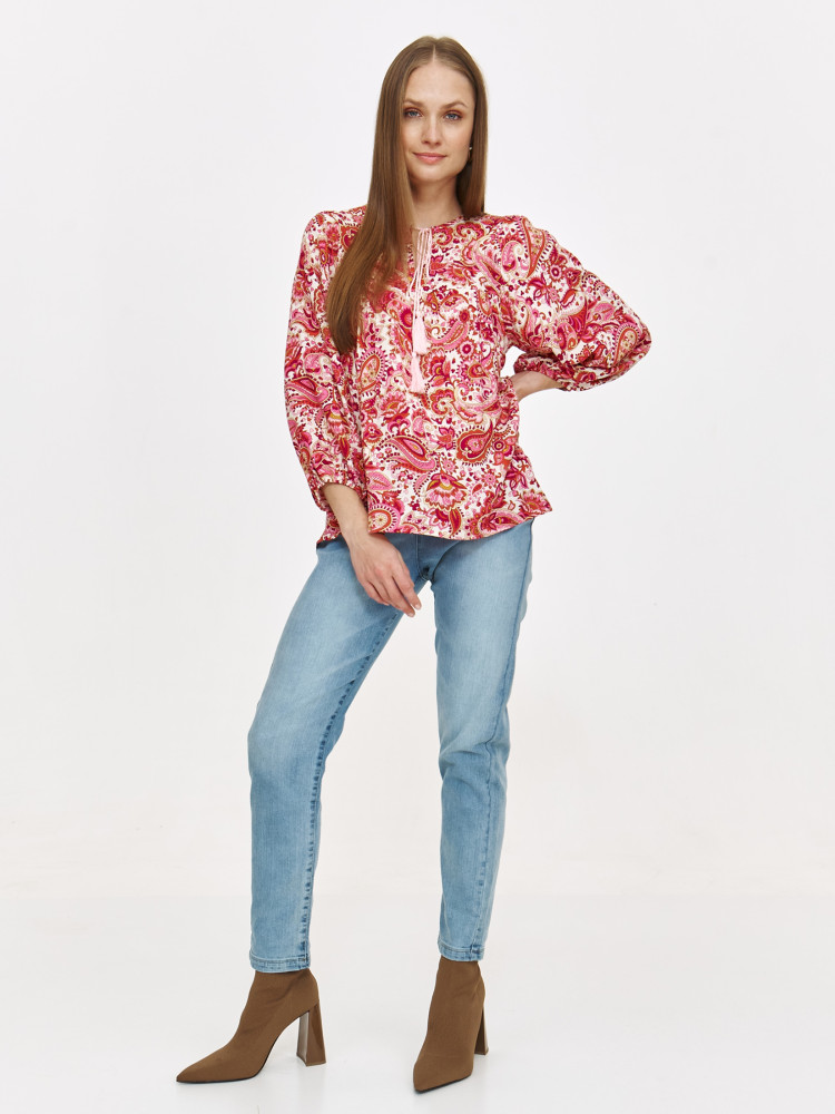 Boho bluzka w orientalne wzory 