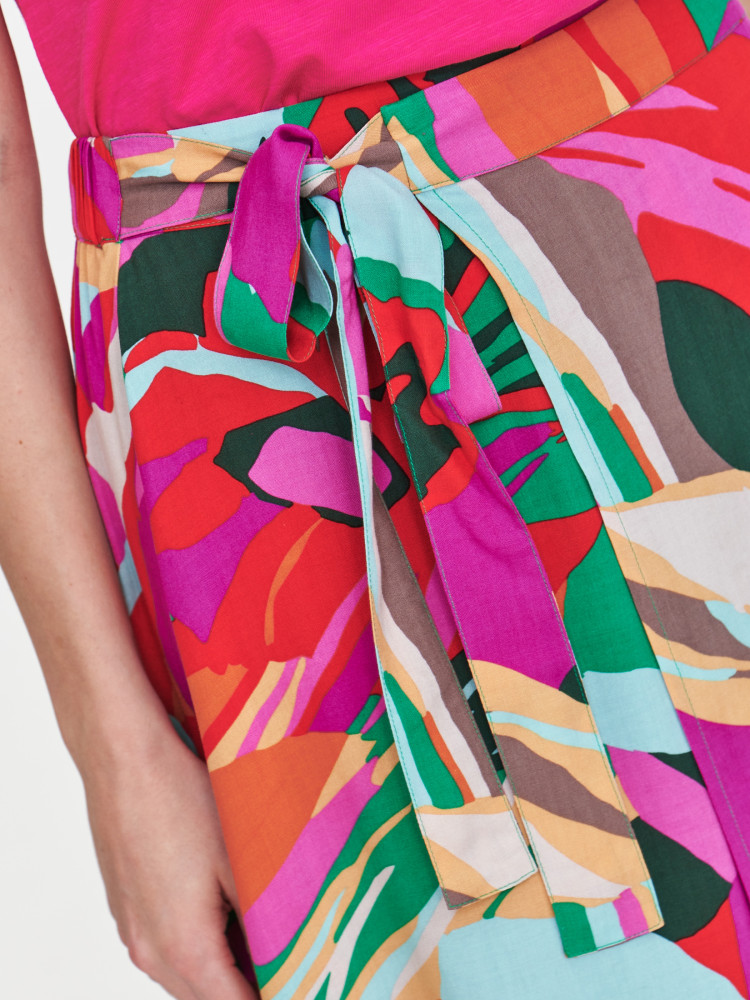 Multikolorowa spódnica maxi 