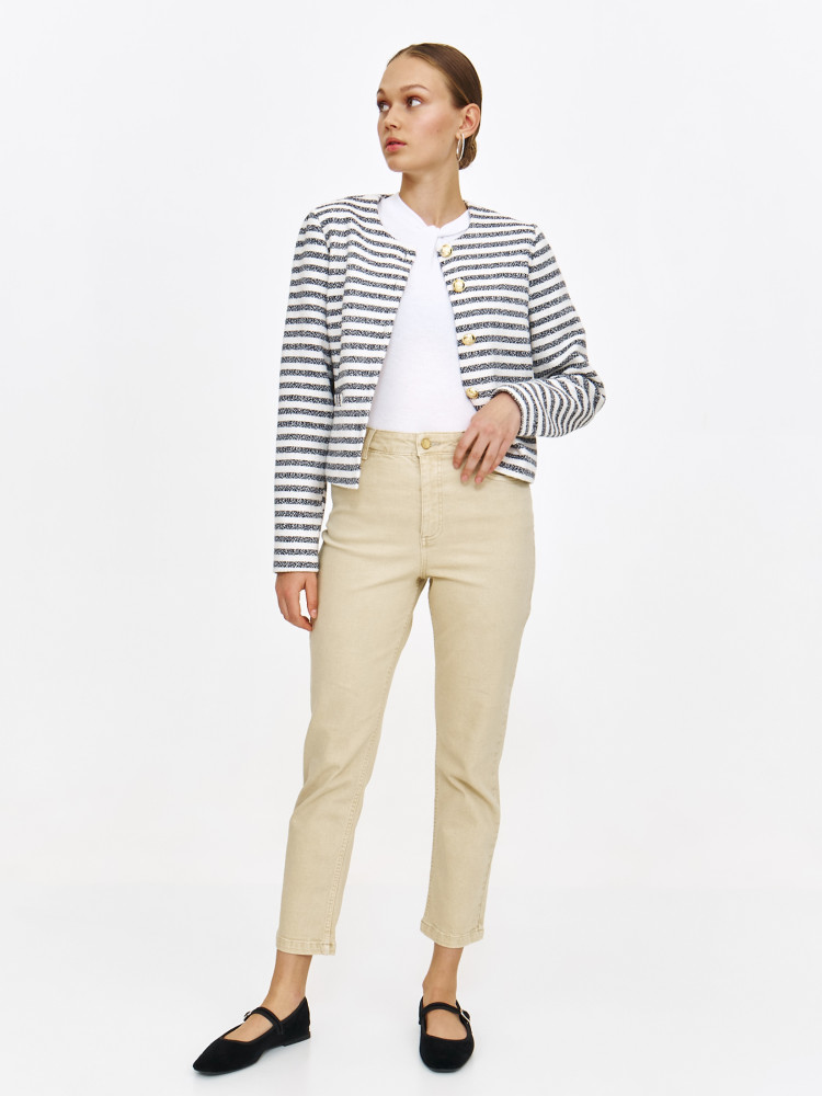 Beżowe spodnie typu skinny  Beżowe spodnie typu skinny