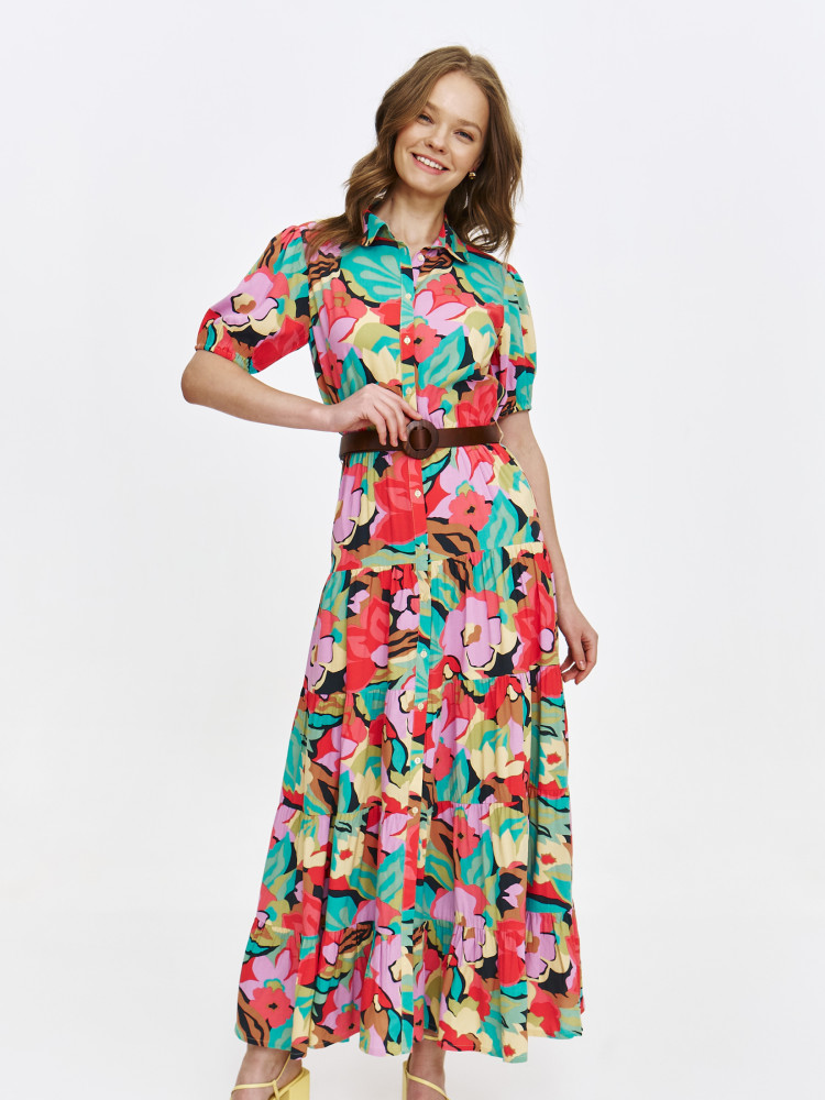 Wzorzysta szmizjerka maxi 