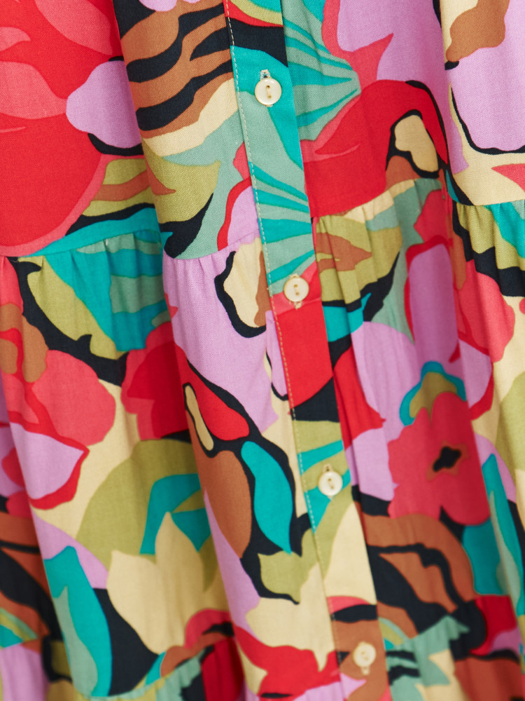 Wzorzysta szmizjerka maxi 