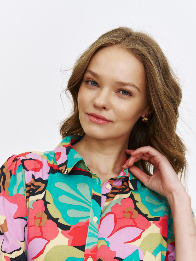 Wzorzysta szmizjerka maxi 