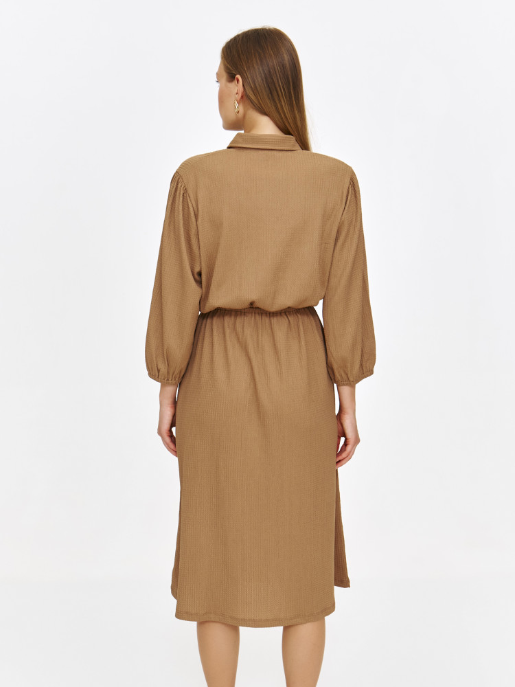 Gładka szmizjerka w kolorze brązowym 