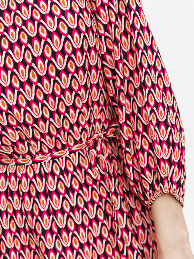 Zwiewna sukienka wiskozowa 