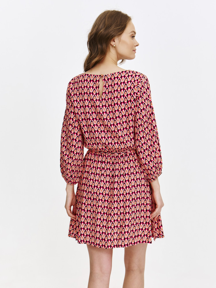 Zwiewna sukienka wiskozowa 