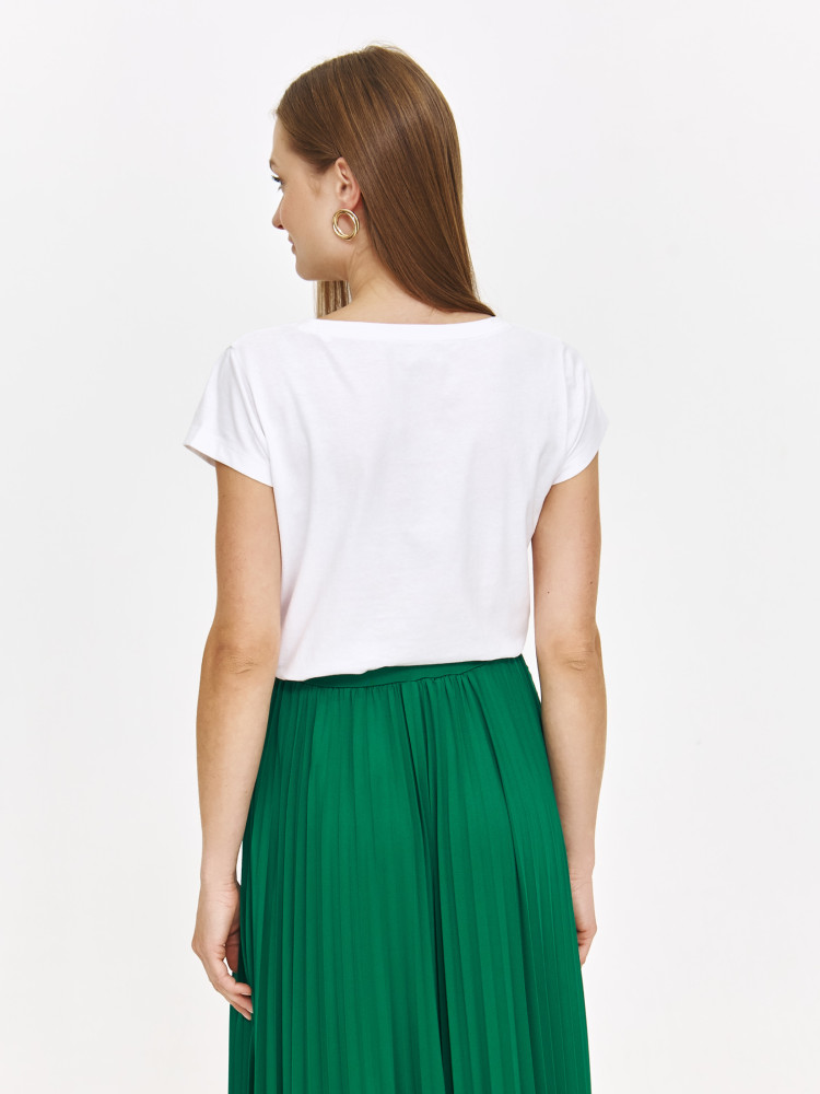 Podkoszulek ze złotym kwiatem 