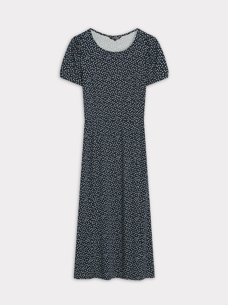 Sukienka maxi w groszki 