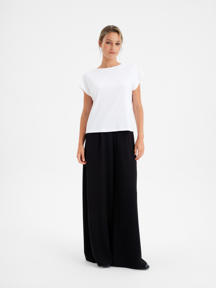 Biały top basic 