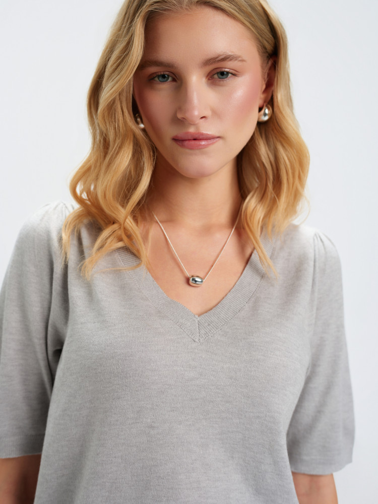 Sweter damski krótki rękaw