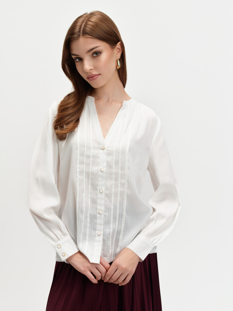 Elegancka biała koszula 