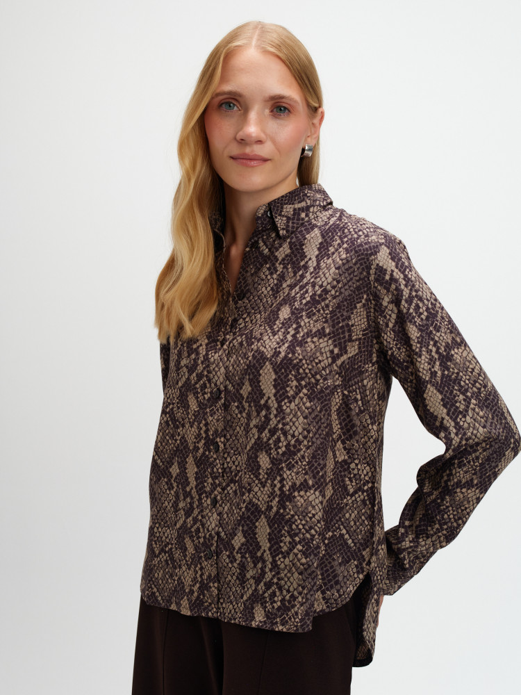 Koszula w zwierzęcym printem 