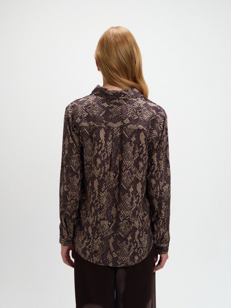 Koszula w zwierzęcym printem 