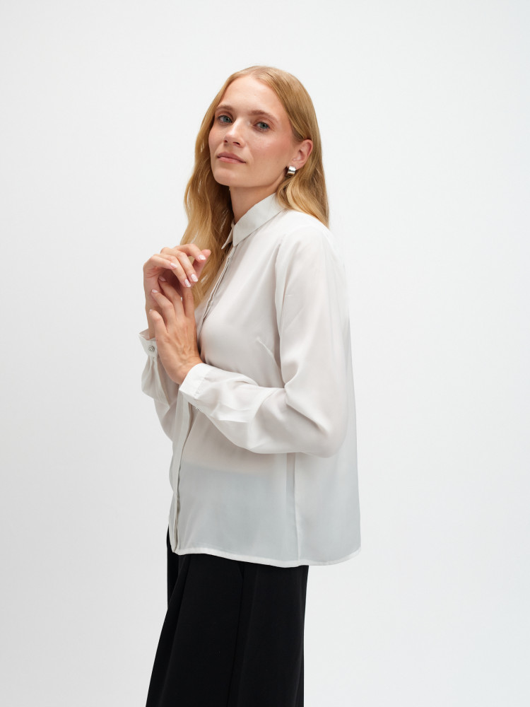 Elegancka biała koszula 