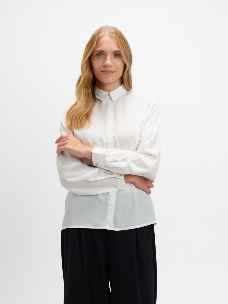 Elegancka biała koszula 